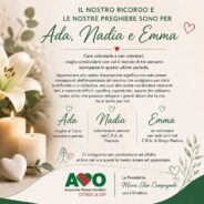 Il nostro ricordo e le nostre preghiere per delle persone
